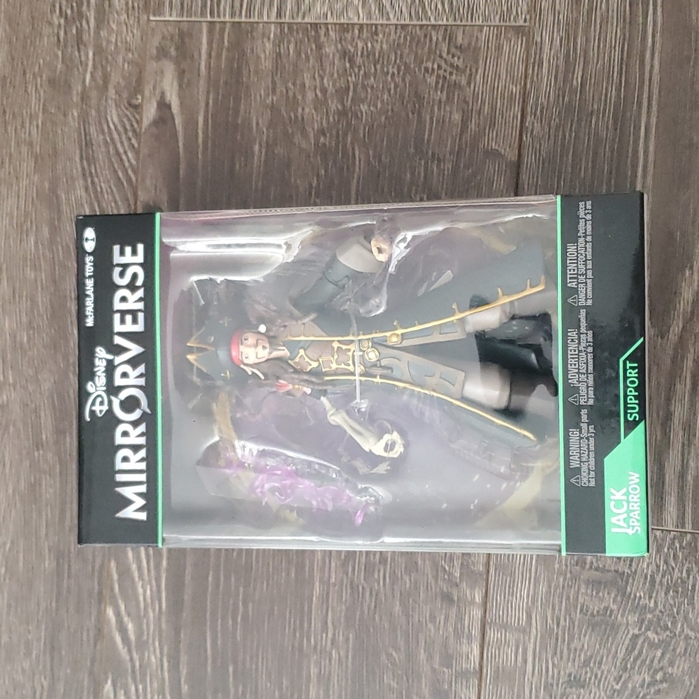MCFARLANE: DISNEY MIRRORVERSE - JACK SPARROW (7 INCH) - Brand New